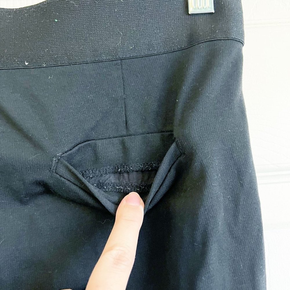 Everlane Solid Black Side Zip Stretch Skinny Pant… - image 6